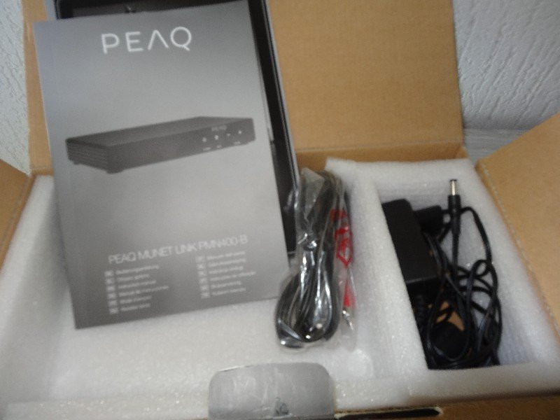 Nieuw PEAQ munet link audio-Bluetooth hele huis zender