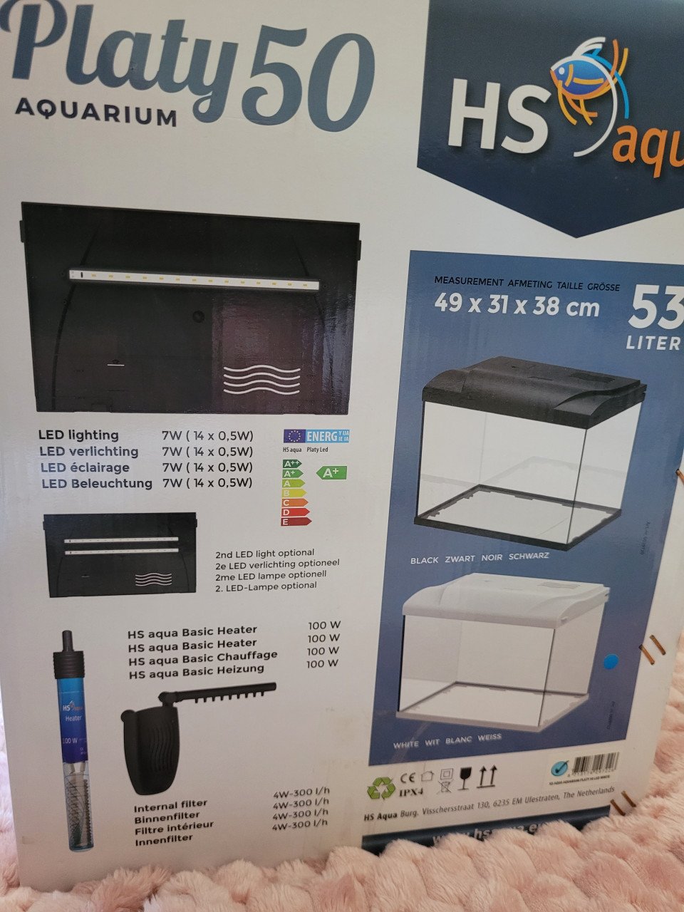 Aquaruim platy 50