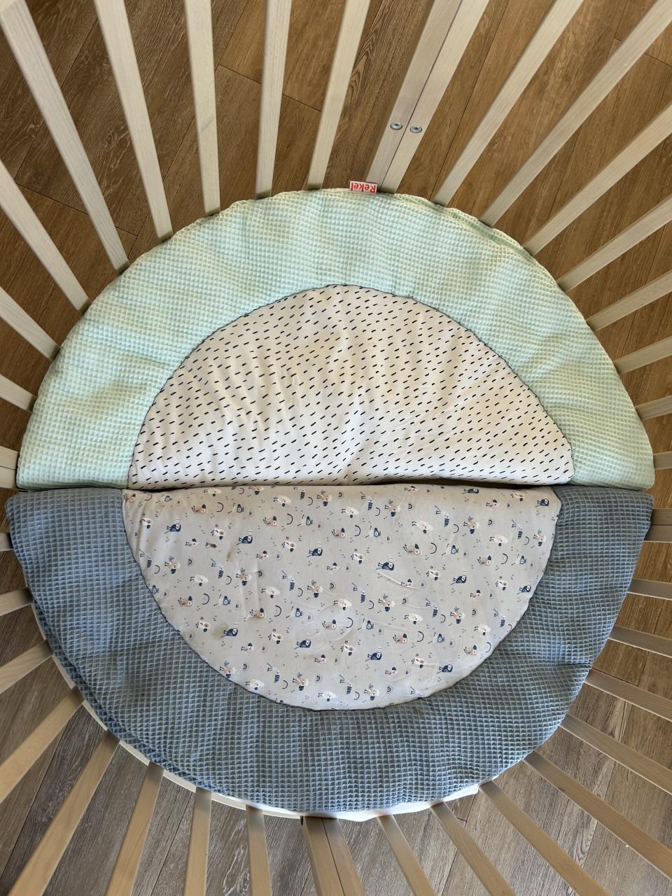 Europe Baby ronde box inclusief boxkleden en matras