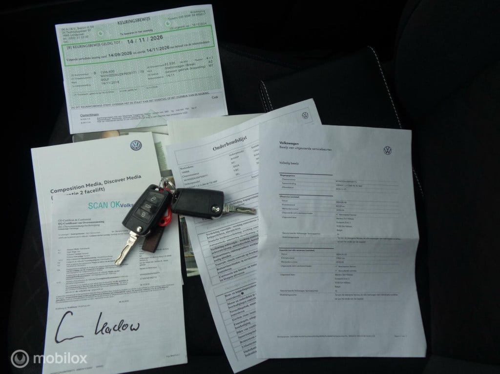 Volkswagen Golf variant 1.5 tsi highline/airco/lm velgen/trekhaak/1st eig/c