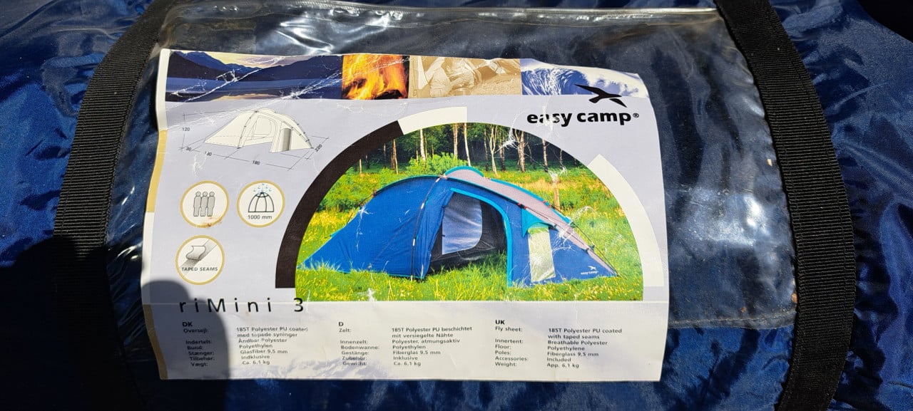 Easy camp Rimini ( 3 persoons tent)