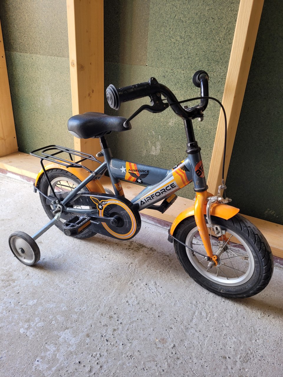 Kinderfiets 12 inch met zijwieltjes