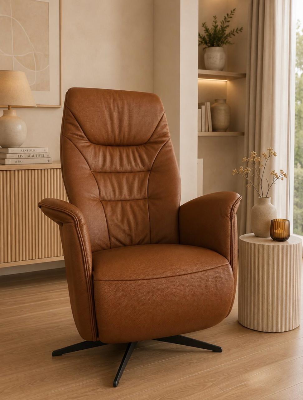 Zeer degelijke elektrische relaxfauteuil mt L