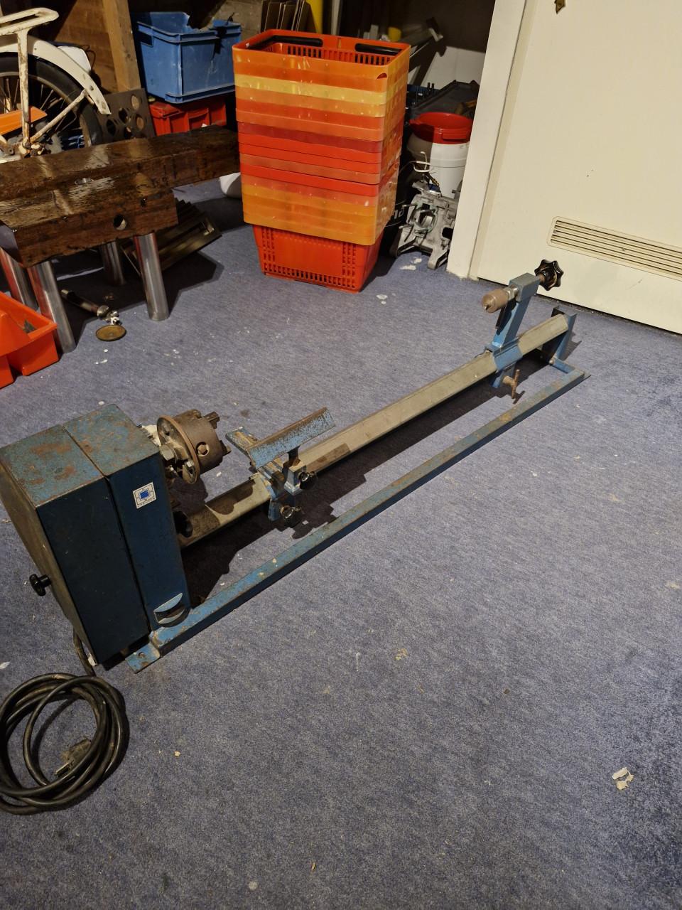 Te koop creusen houtdraaibank