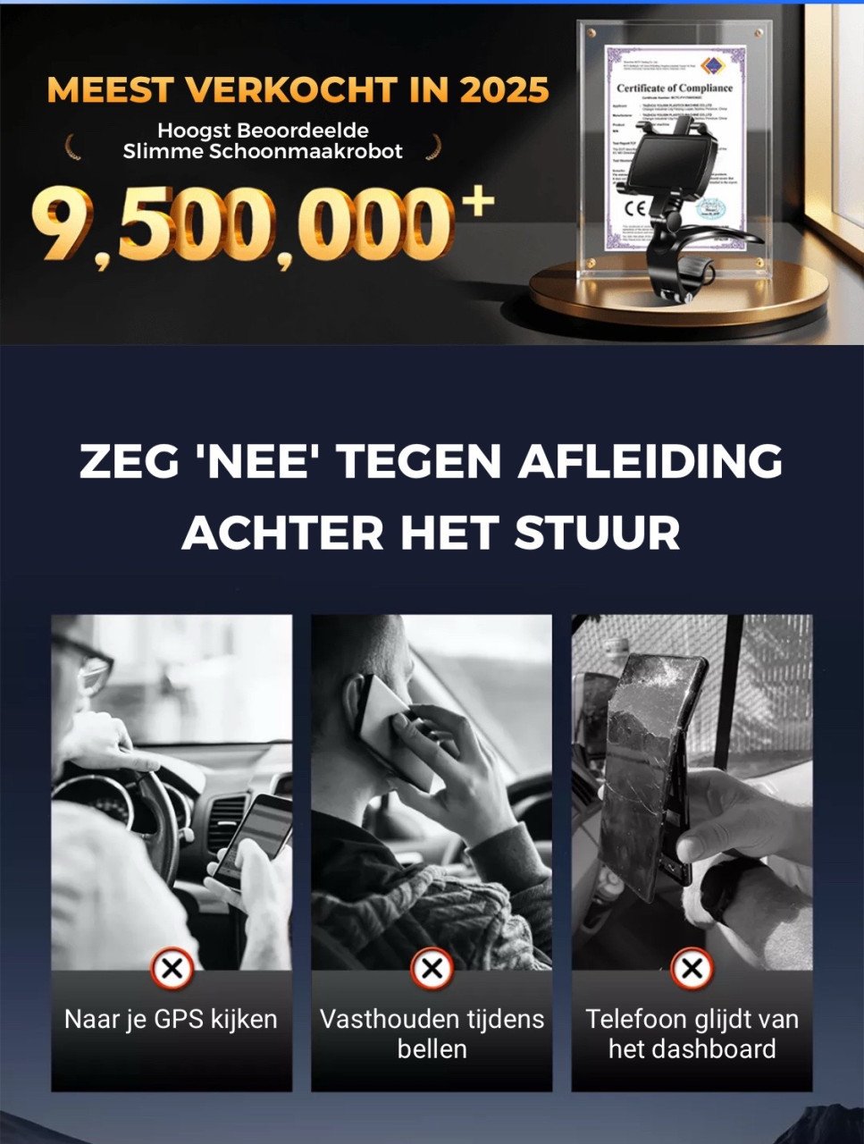 Gsm telefoon houder multifunctioneel