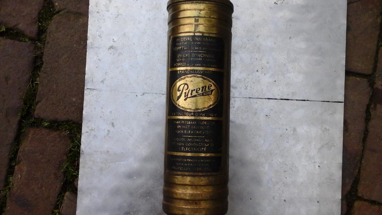 Koperen brandblusser