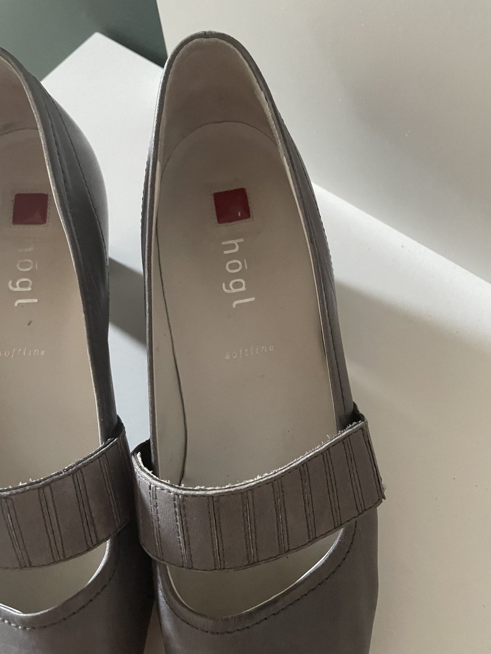 Nieuwe leren pumps maat 39.