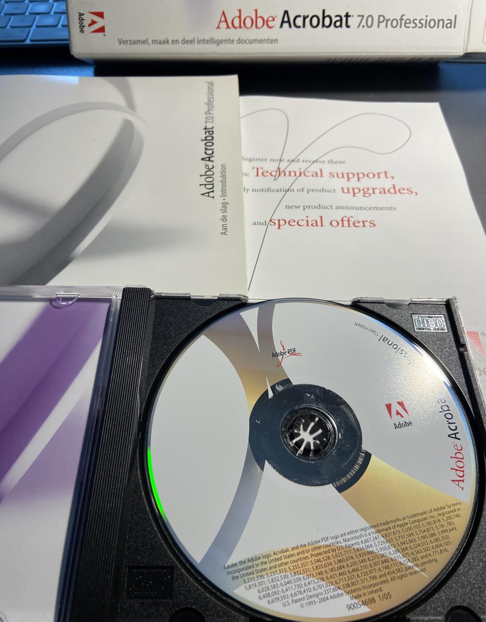 Originele Adobe fotobewerking software