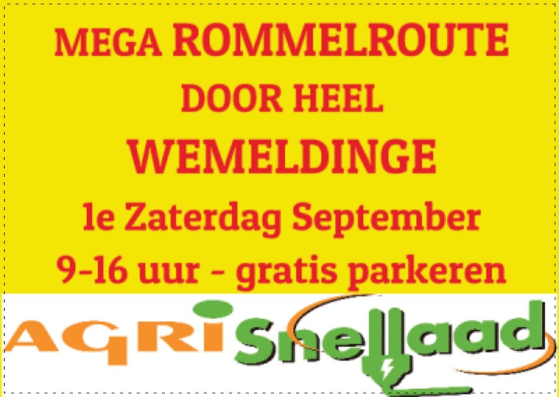 Duurzaamheidsplein Wemeldinge Zaterdag 6 September