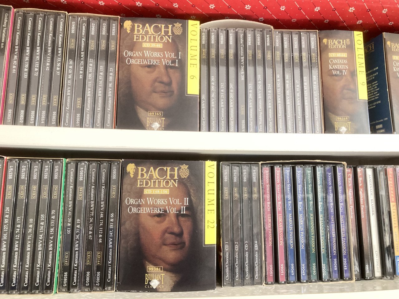 Klassieke muziek cd's "Brilliant serie"