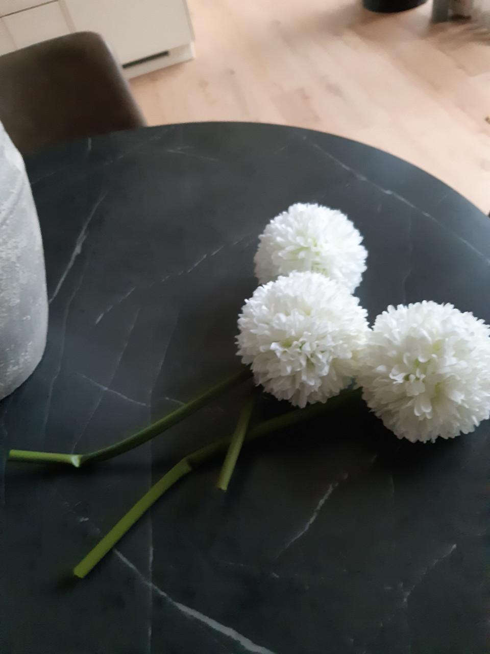 Kunstbloemen 3 stuks