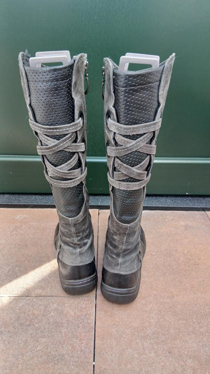 Hoge laars laarzen grijs apart 40/39 FOOTNOTES