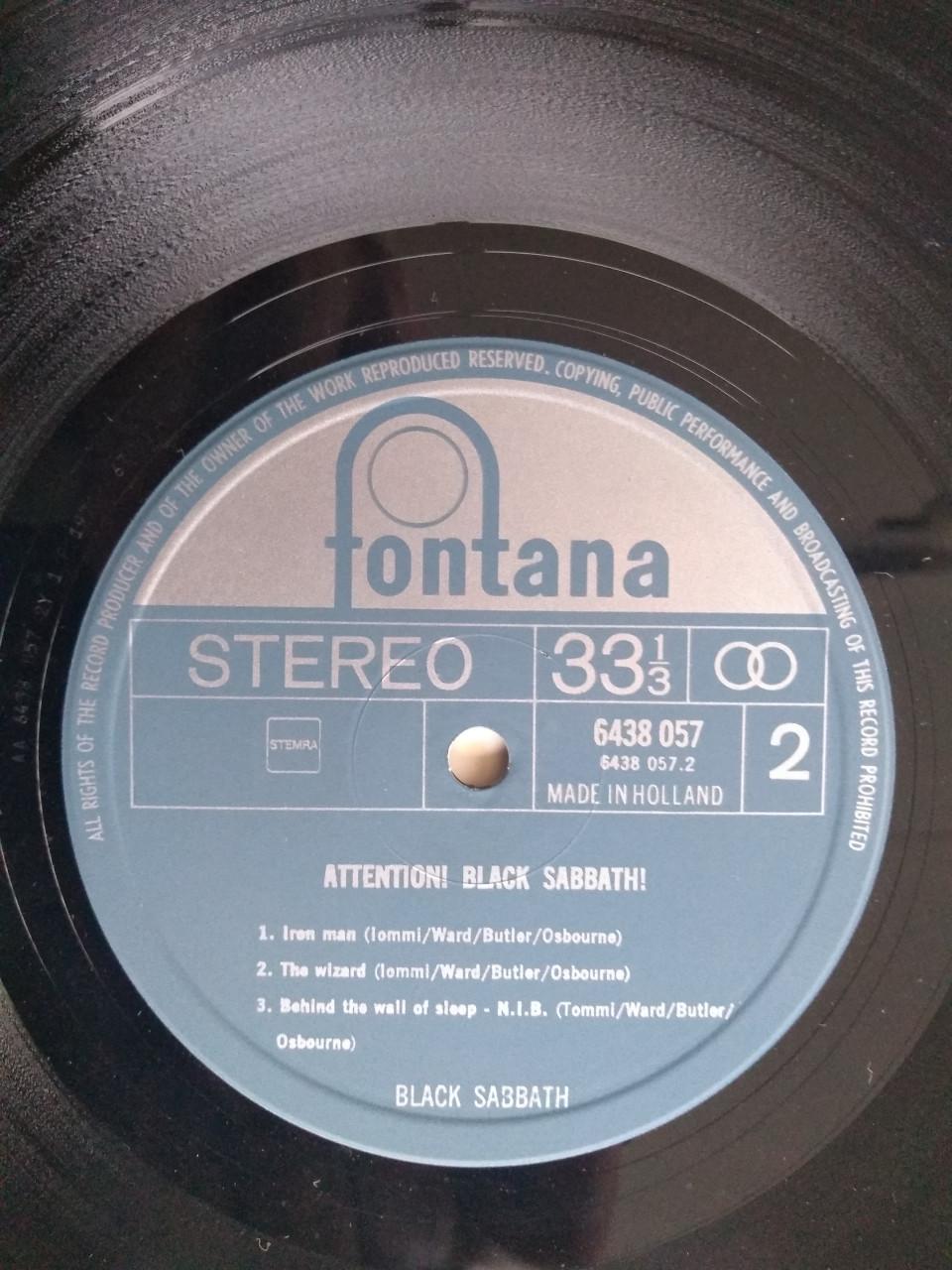 Te Koop LP Black Sabbath - Attention !