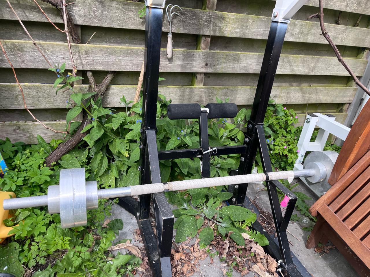 Halter met gewichten