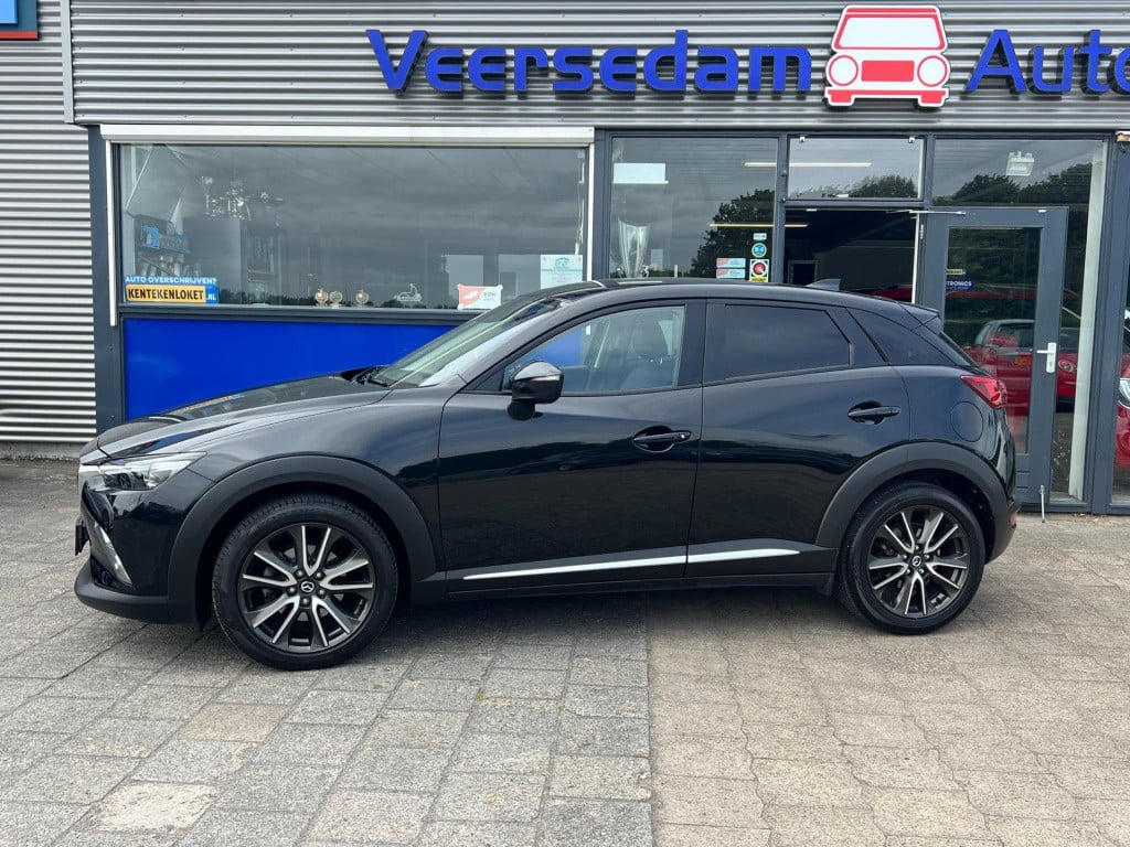 Mazda Cx-3 2.0 skyactiv-g 120 gt-m, leer, trekhaak enz...