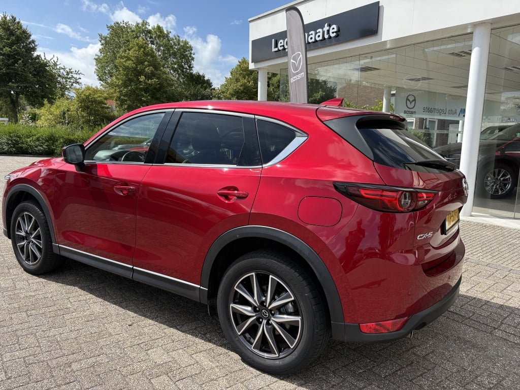 Mazda Cx-5 2.0 sag 165 skl luxury white leather trekhaak 360° camera