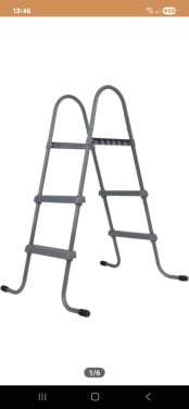 Zwembad  trap 84 cm. Nieuw in doos