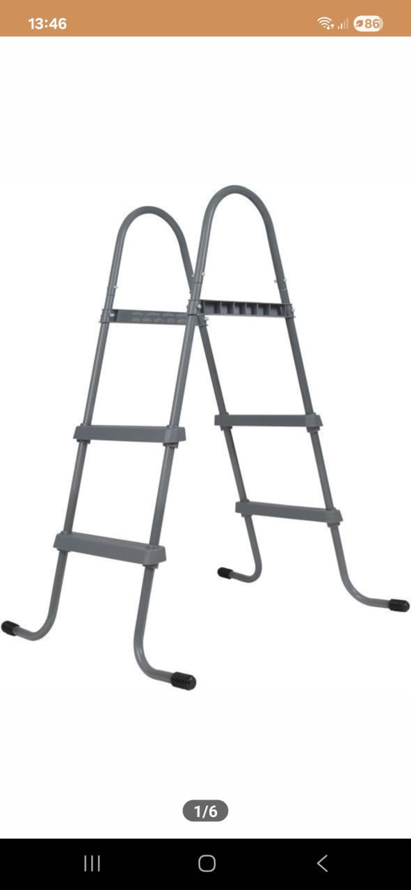 Zwembad  trap 84 cm. Nieuw in doos