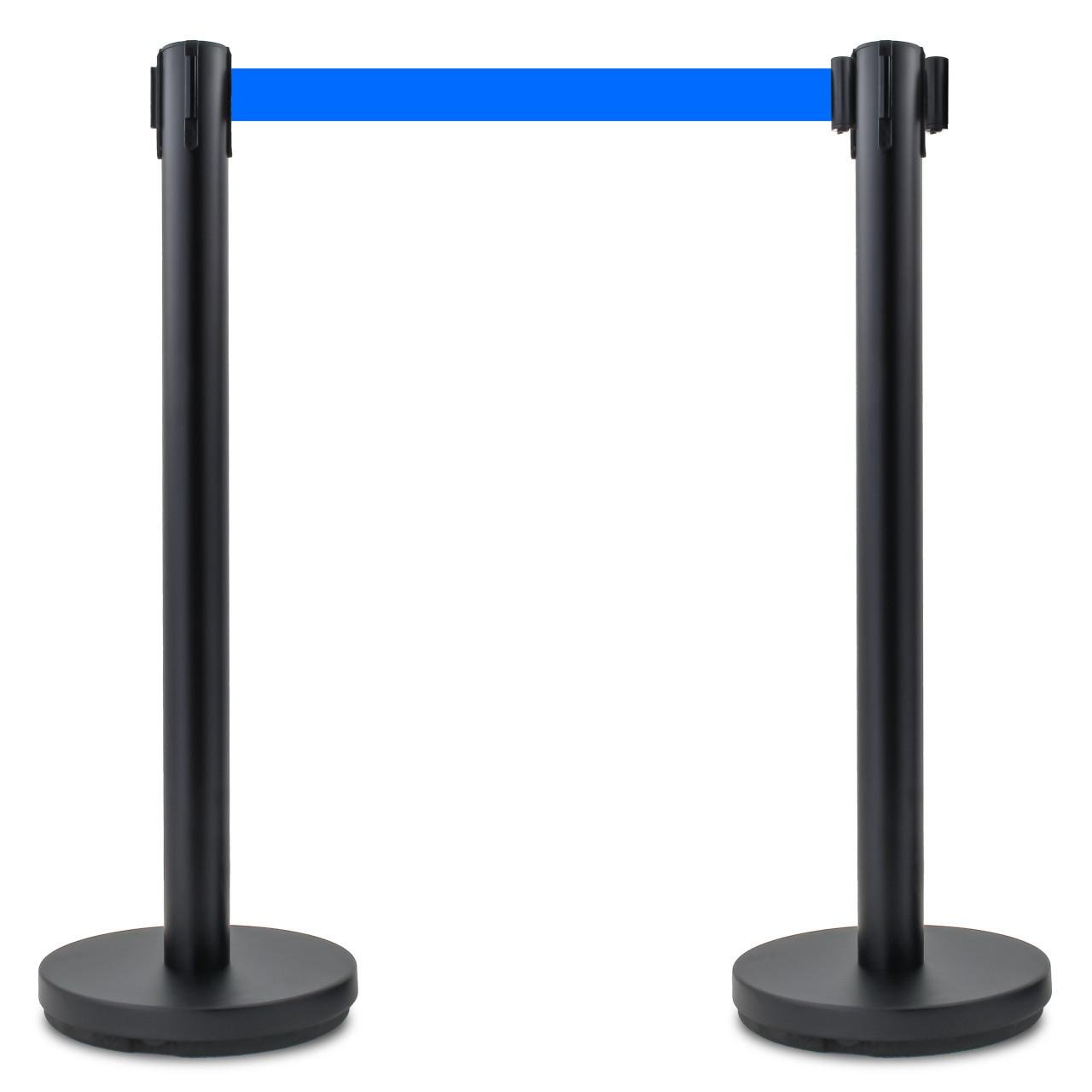 Afzetpalen met koord of trekband