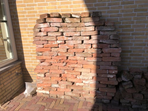 Ruim 7 M2 oude Kloostermoppen 30 x 14 x 6,9 cm