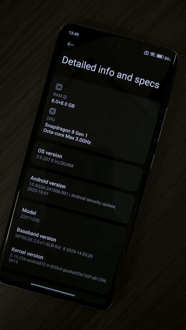 Xiaomi 12 blauw 256GB