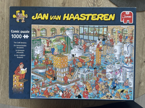 Jan van Haasteren puzzel - De ambachtelijke brouwerij 🧩