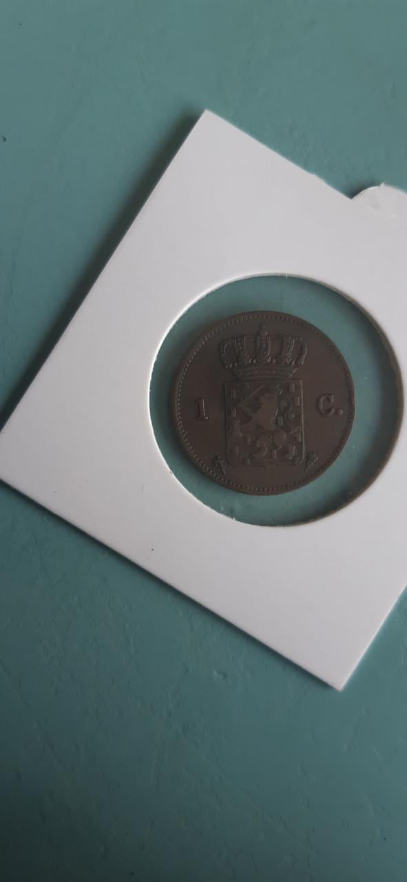 1 cent 1876 koning willem