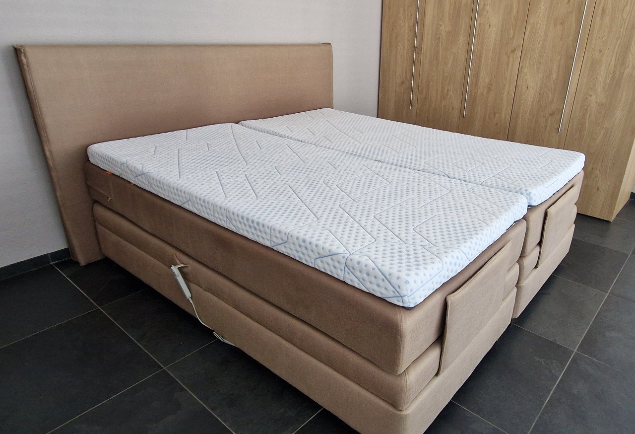 Boxspring 180x200 | Elektrisch verstelbaar | Incl. 2 nieuwe toppers