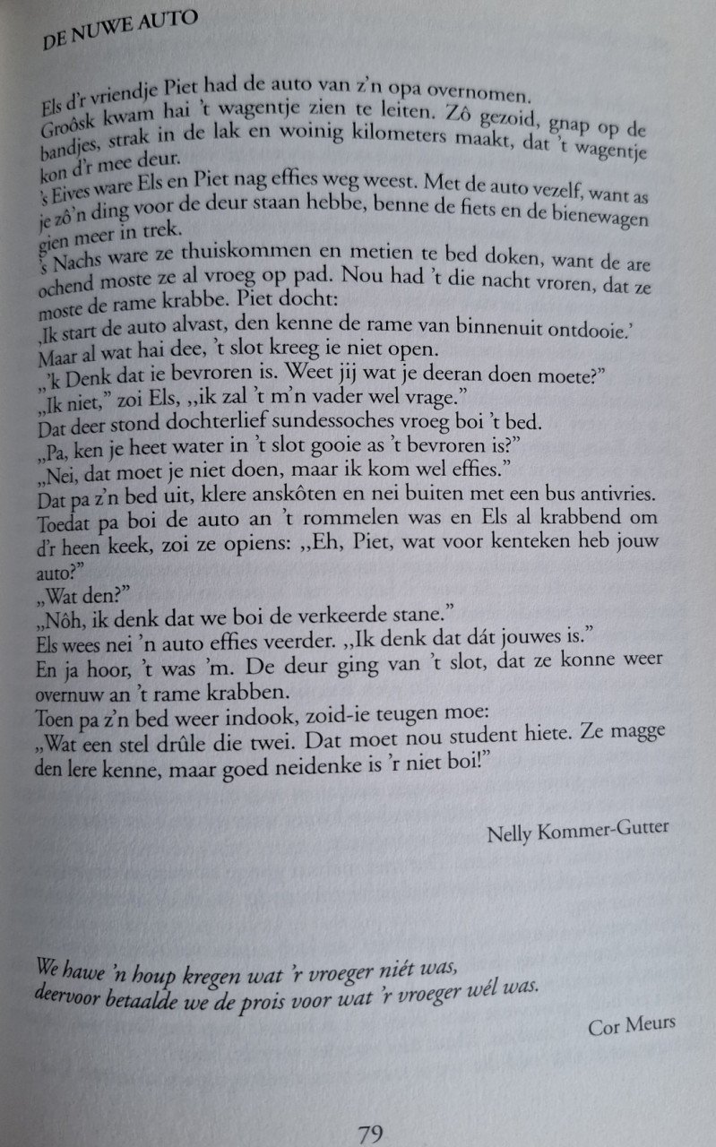 Friesland ~ Zuks moet je opskroive; Deel V; WestFriese verhale roime  e.a.