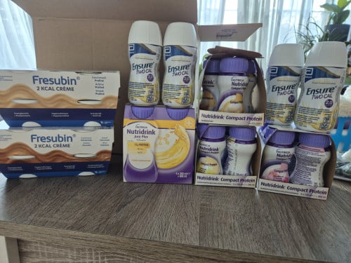 NUTRIDRINK, FRESUBIN, ENSURE