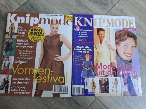 2 oude knipmode