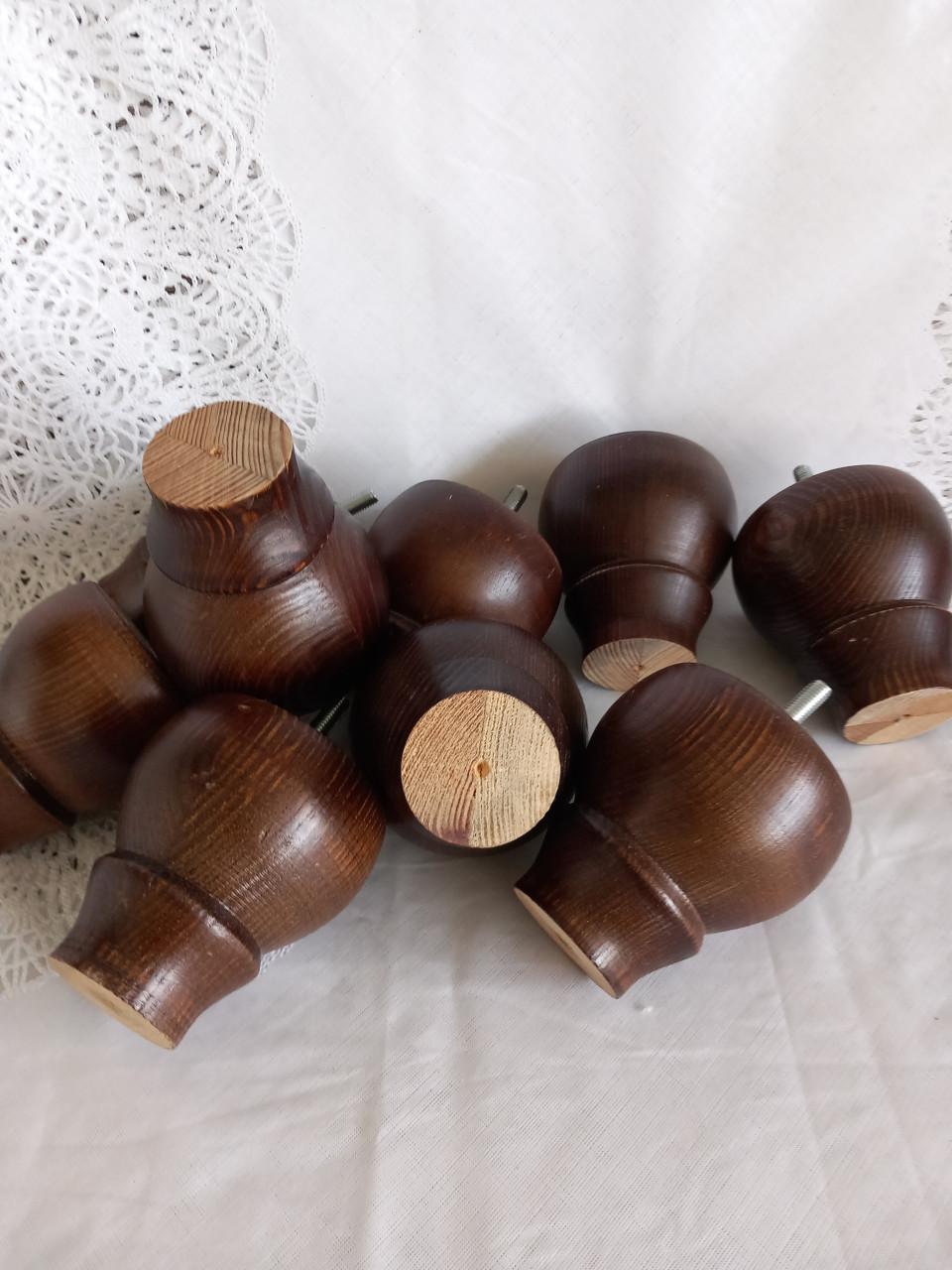 9 houten bank / kast pootjes