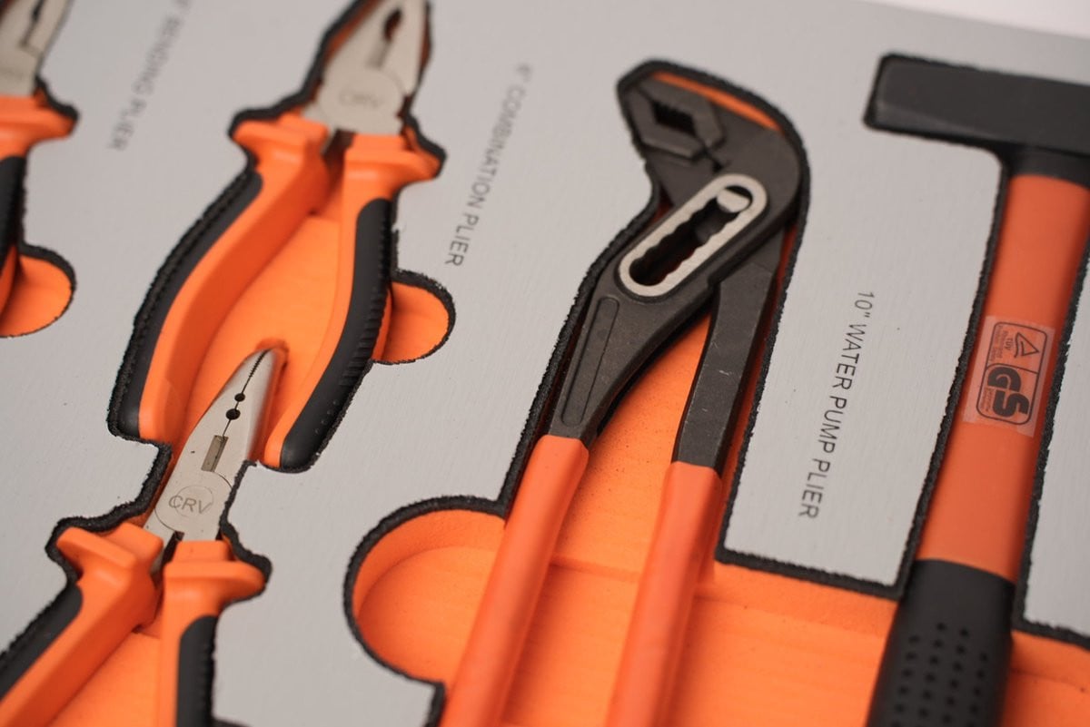 Gereedschap kar met 6 lades