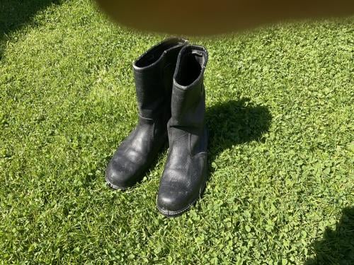 Leren hoge werk laarzen maat46