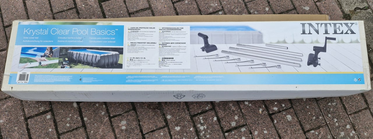 Intex Oprolsysteem solarzeil (noppenfolie)zwembad