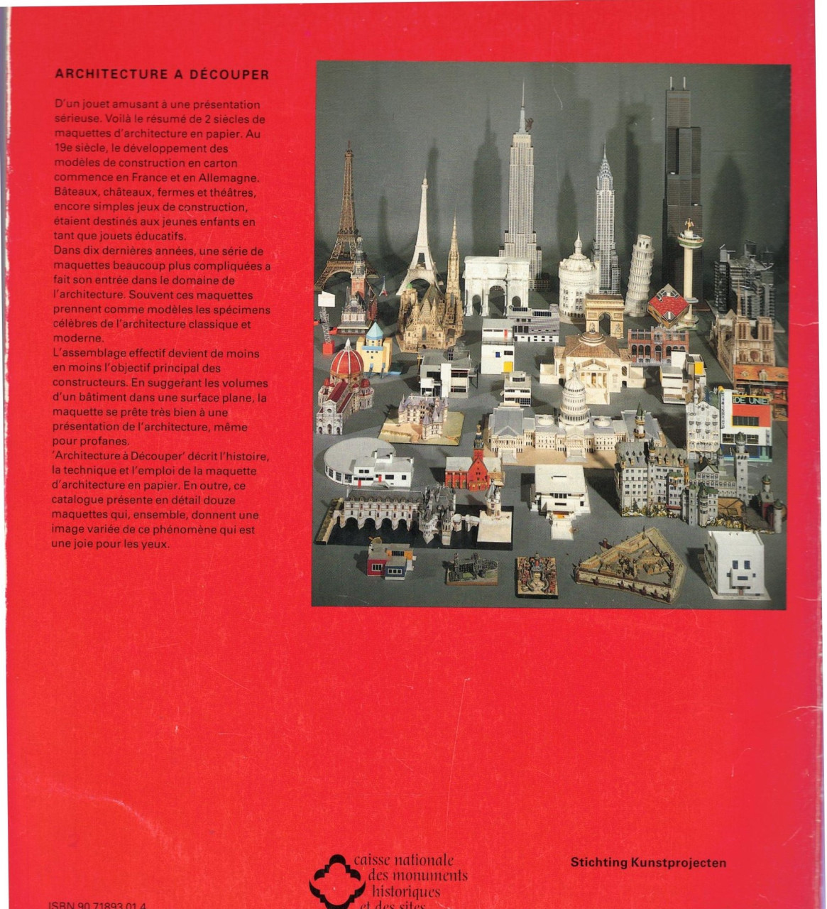 Architecture (modelbouw in karton)