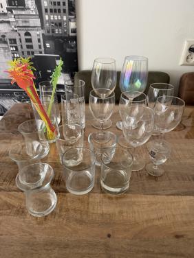 Nieuwe/ zo goed als nieuwe glazen