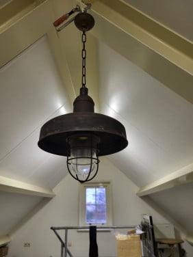 Engelse station lamp