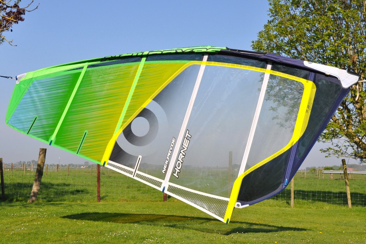 7.2m2 NeilPryde Hornet, Twin-Cam Freeride zeil