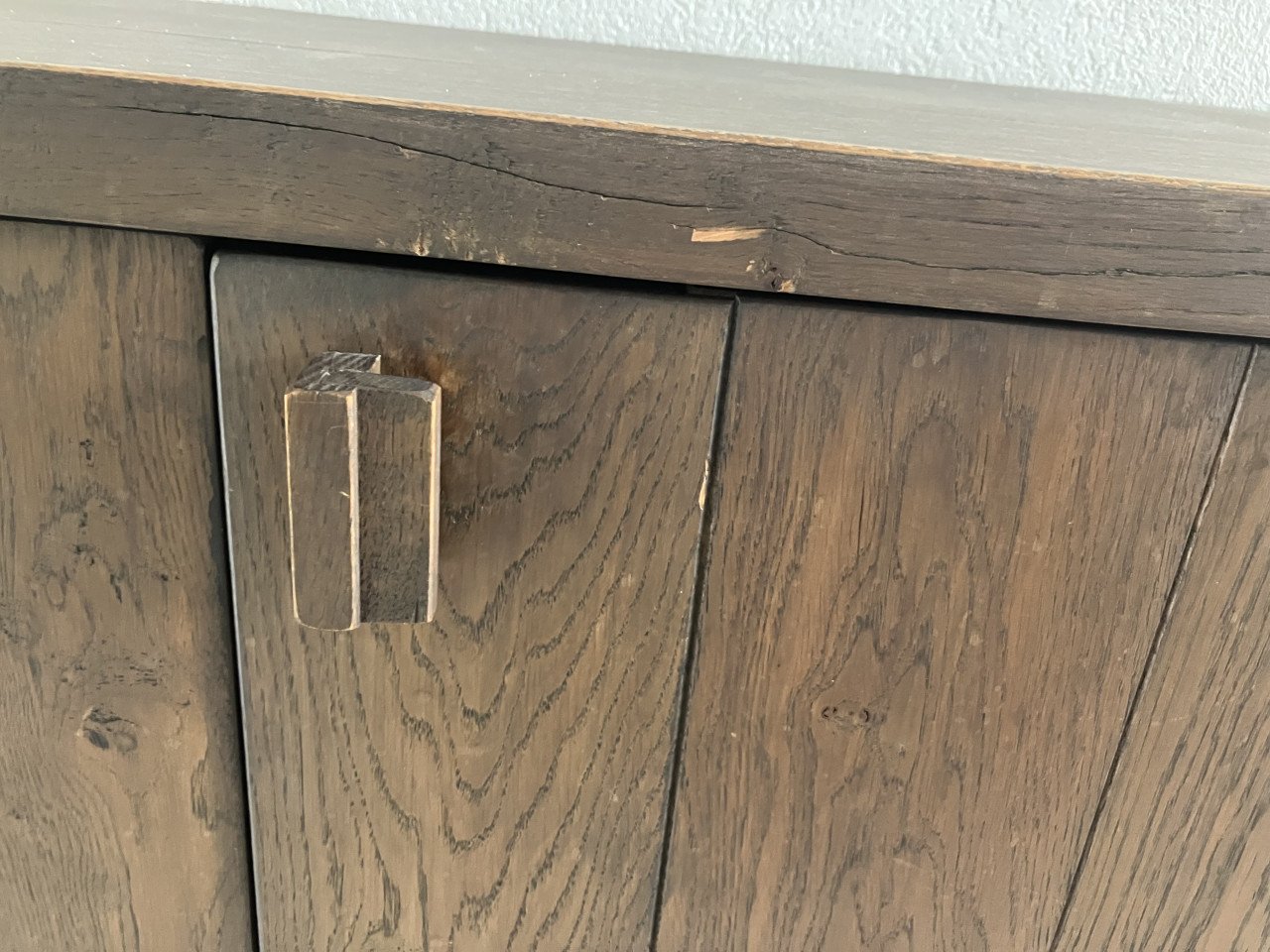 Eikenhouten dressoir 1.90 breed