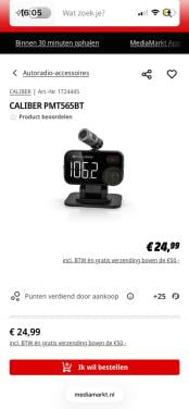 Audio transmitter CALIBER PMT565BT