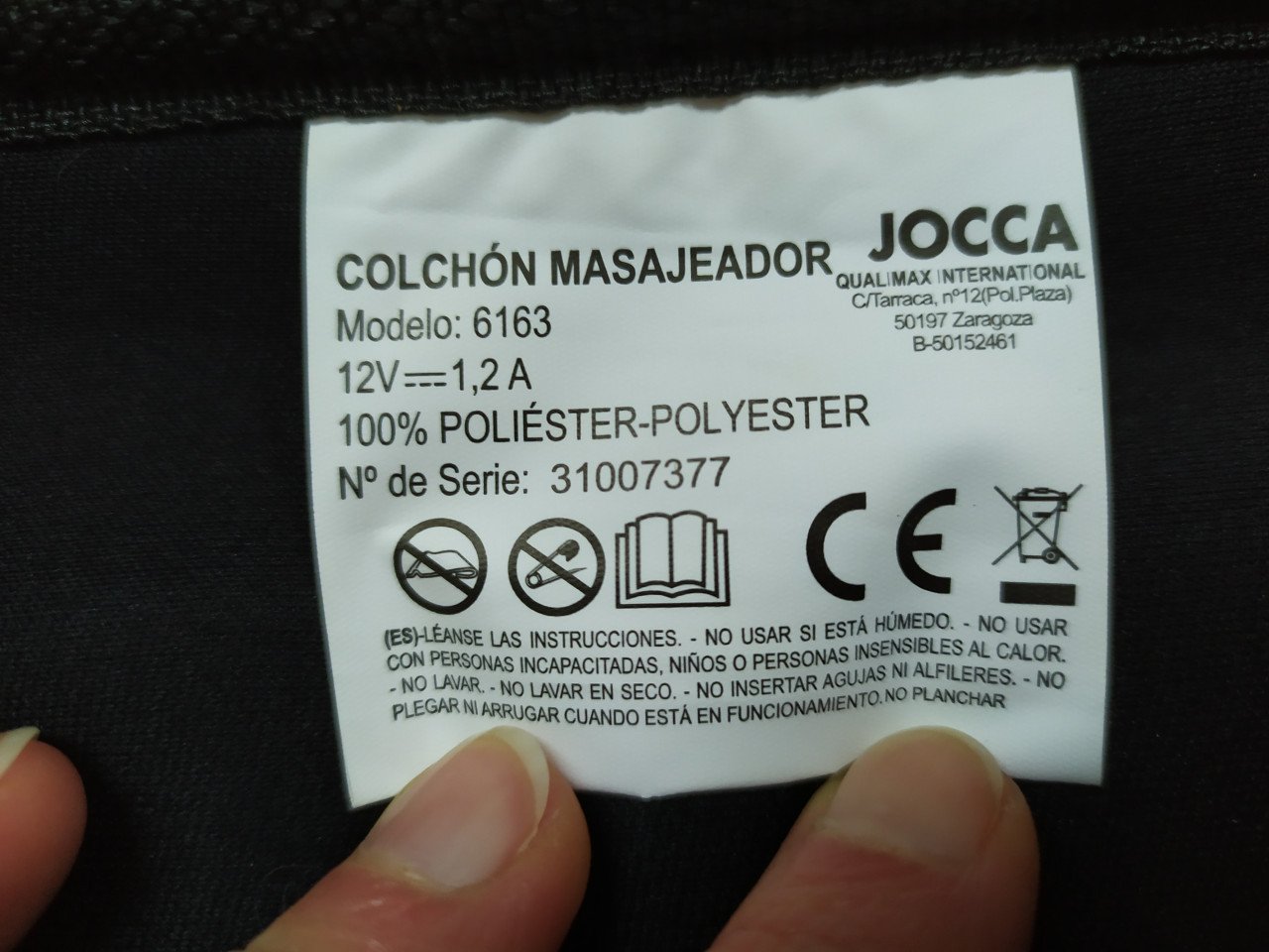 Massagemat van het merk Jocca