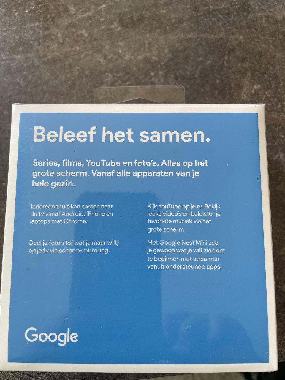 Nieuwe Chromecast Google