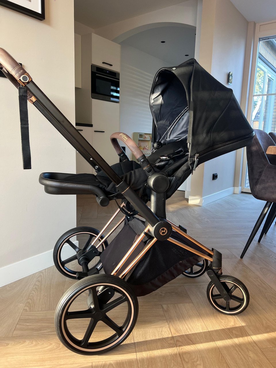 Cybex Priam black/rose gold