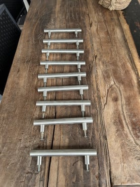 Kast grepen 9 stuks