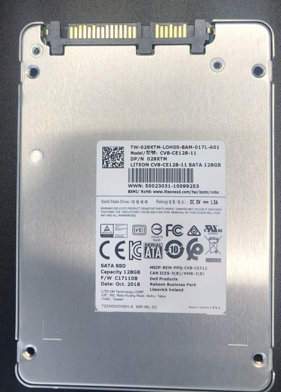 Solid-state drive  / Sata ssd 128 GB