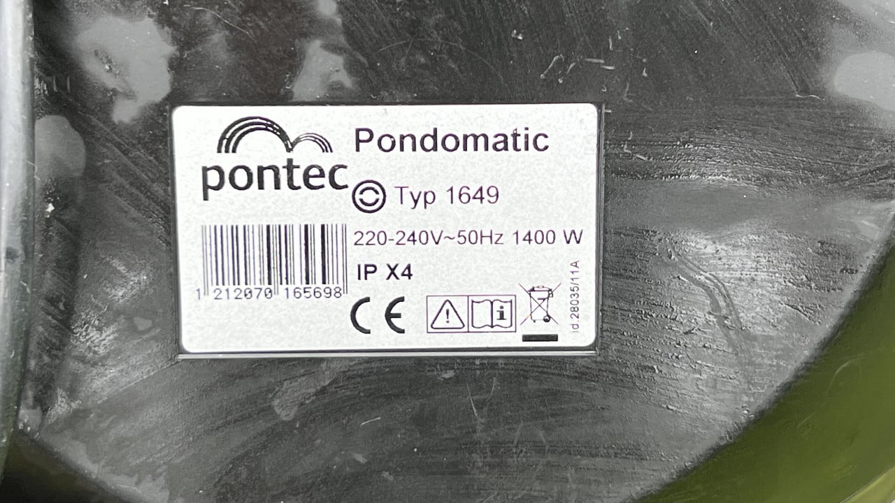PONTEC vijverstofzuiger