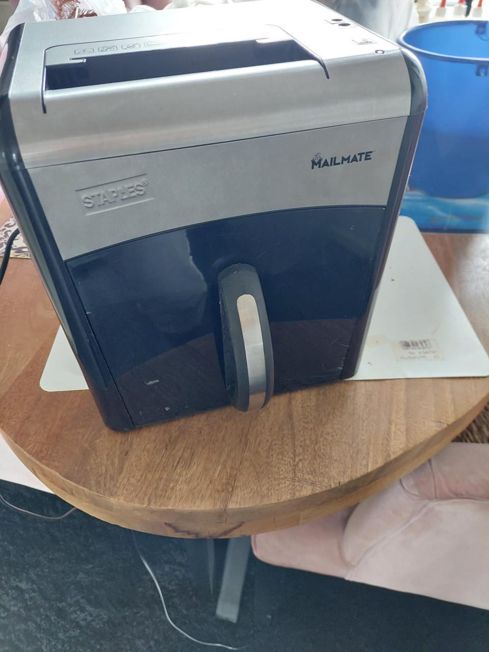 Papier versnipperaar shredder