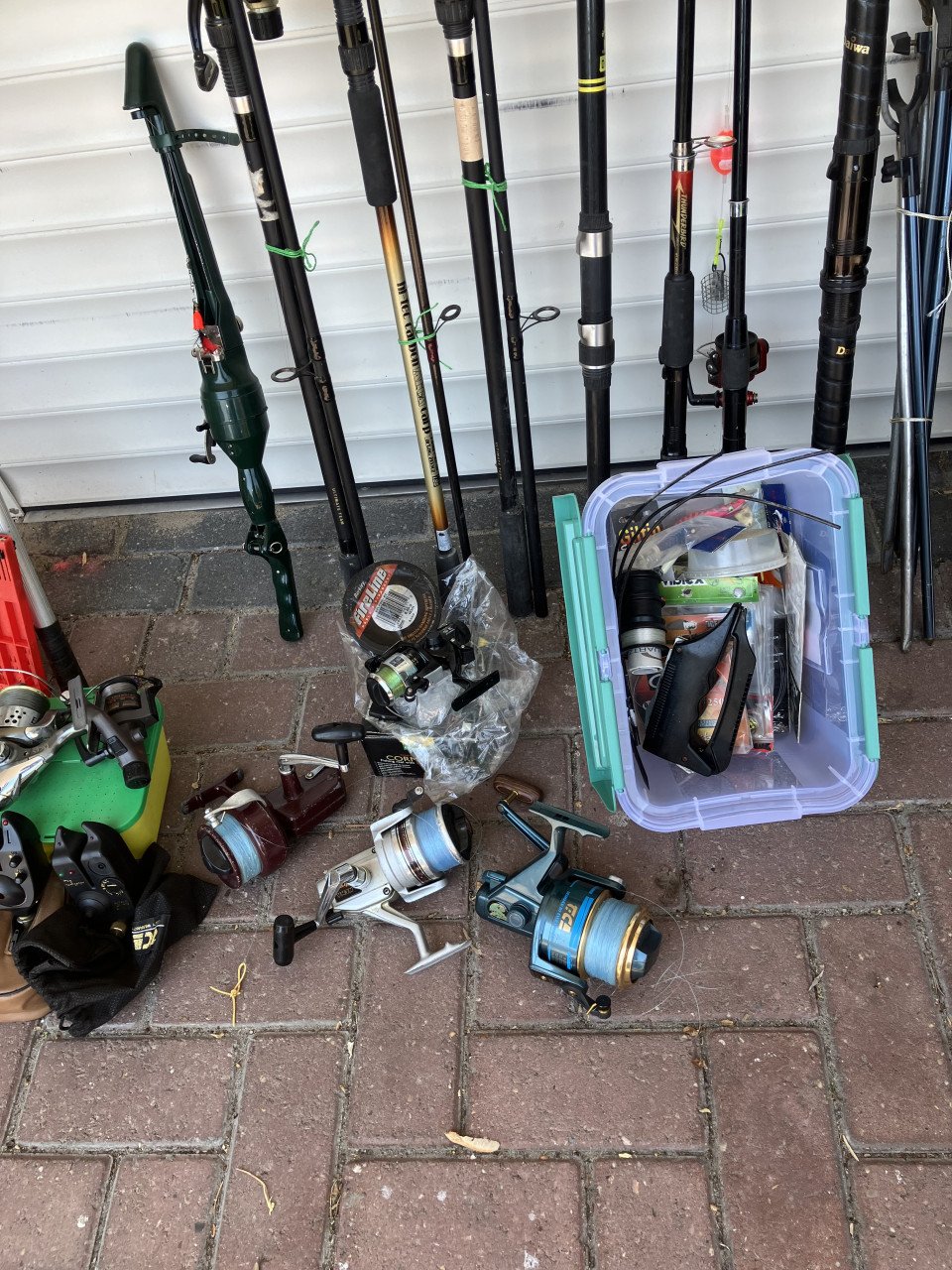 Te koop Complete vishengels voor €175