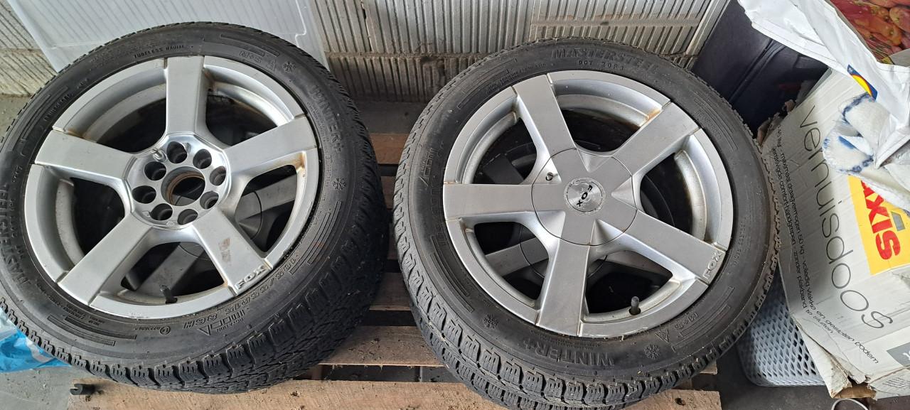 Fox aluminium Velgen +Winterbanden 185×55 15""